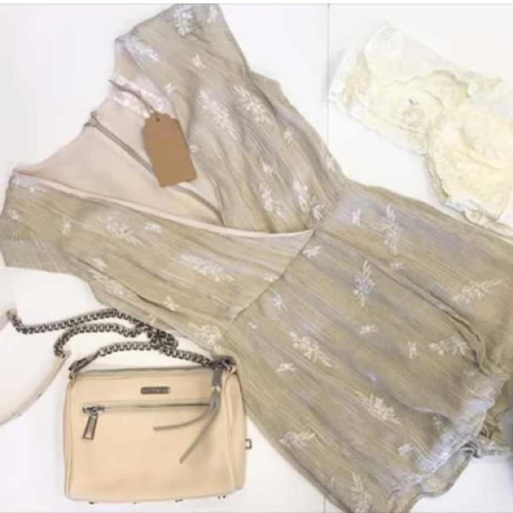 Anthropology Sadie & Sage Romper Sz S